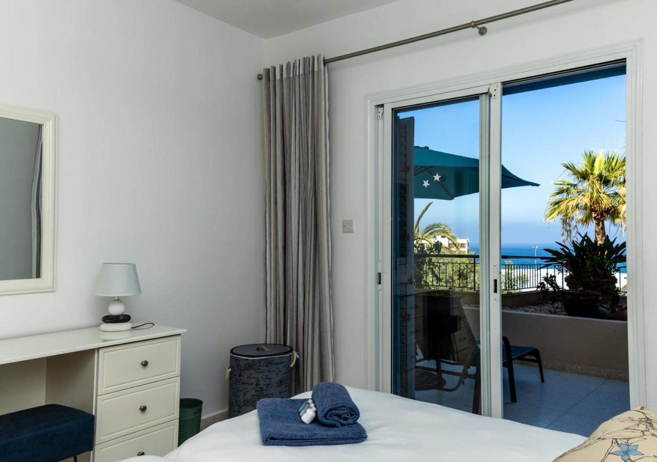 105 Kings Palace - Fabulous 2 Bed, 2 Bath, Large Patio With Garden - Sea Views Pafos Exterior foto