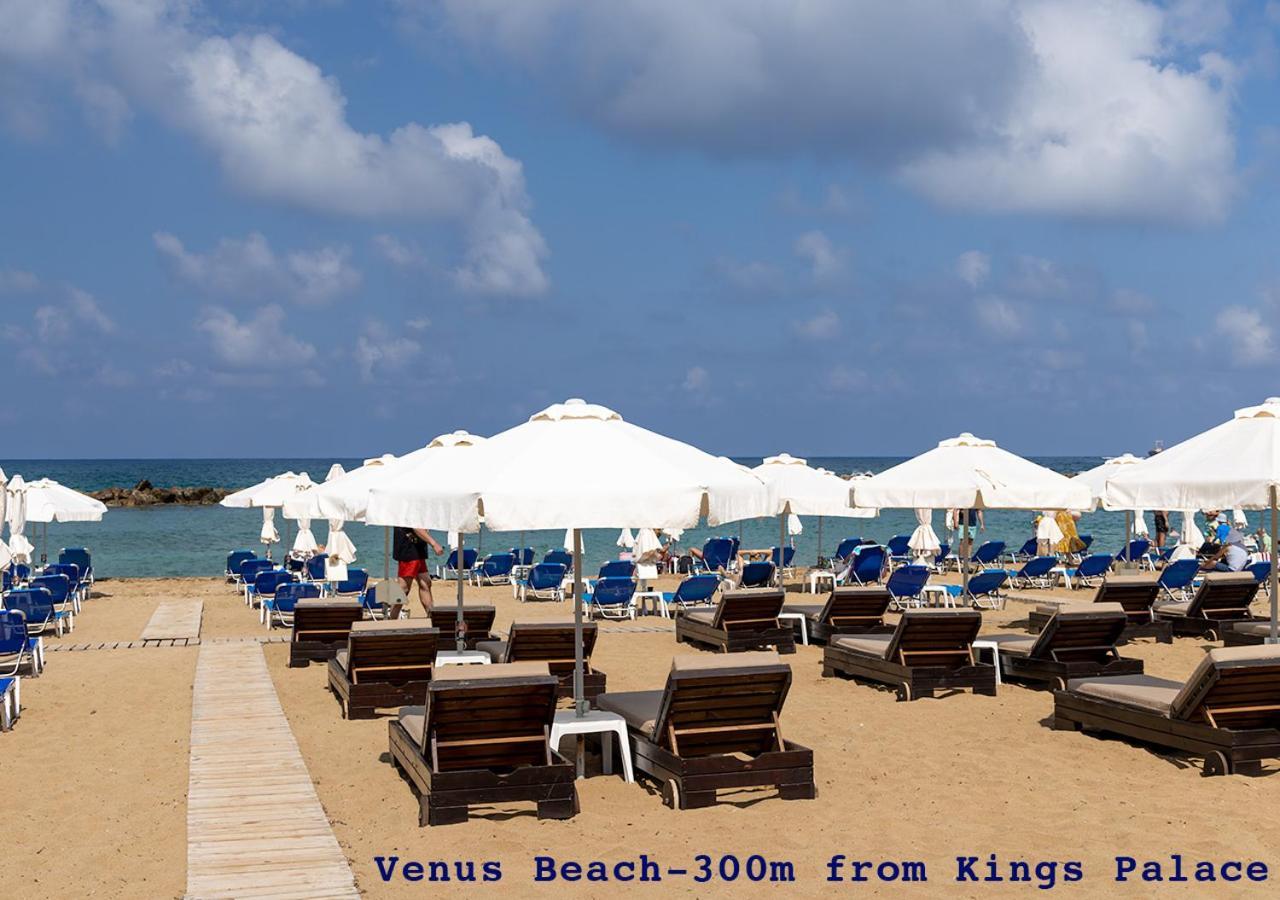 105 Kings Palace - Fabulous 2 Bed, 2 Bath, Large Patio With Garden - Sea Views Pafos Exterior foto