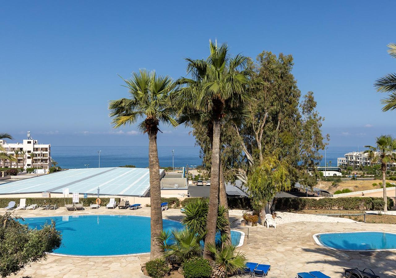 105 Kings Palace - Fabulous 2 Bed, 2 Bath, Large Patio With Garden - Sea Views Pafos Exterior foto