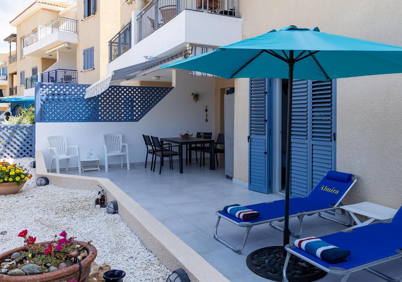 105 Kings Palace - Fabulous 2 Bed, 2 Bath, Large Patio With Garden - Sea Views Pafos Exterior foto